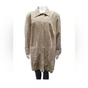 DC Collection Lined Suede Jacket Coat  Size XL